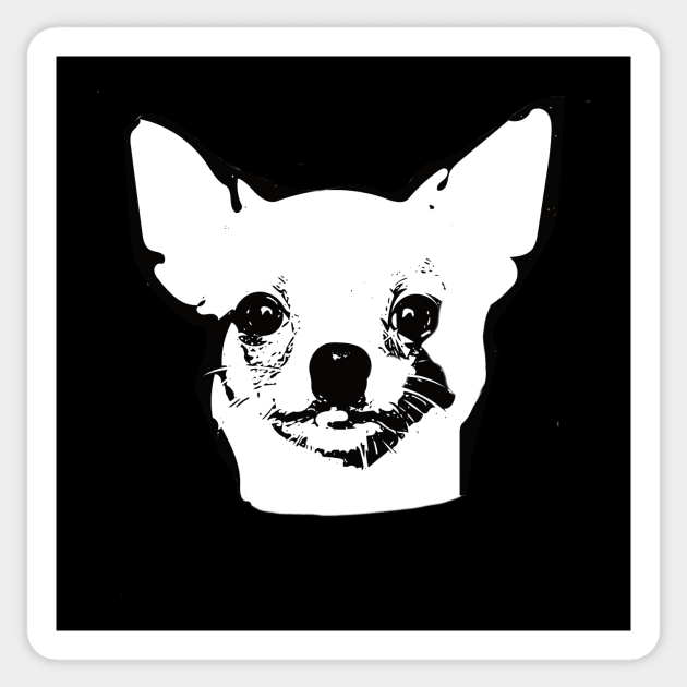 Chihuahua - Chihuahua Christmas Gifts Sticker by DoggyStyles